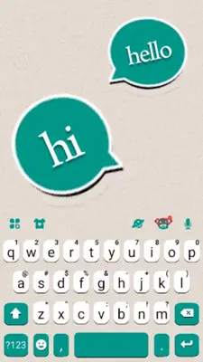 SMS Messenger Keyboard android App screenshot 0